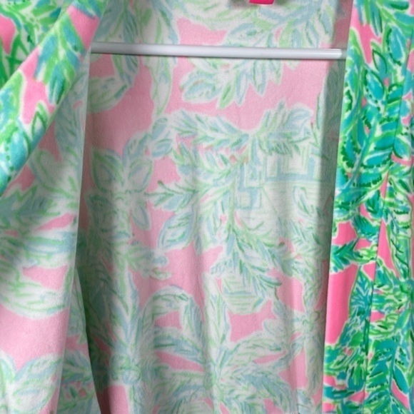 Lilly Pulitzer Elaine Robe and Dyanna Velour Chemise Set - Picture 5 of 12